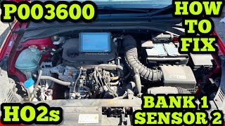 Hyundai P003600 HO2s Heater Control Circuit Bank 1 Sensor 2 - How To Fix