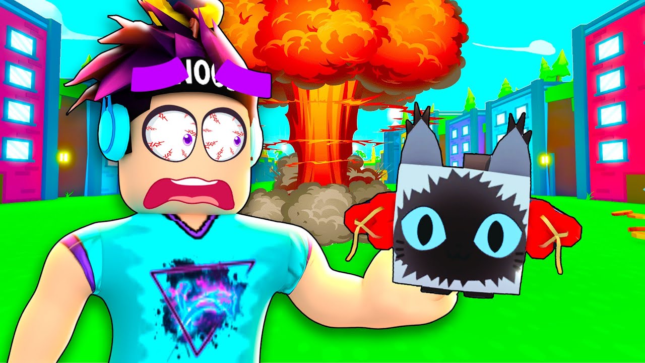 Pet Simulator X BUT... you can BLOW things UP!