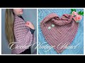 CROCHET EASY SPARKLY VINTAGE SHAWL TUTORIAL FOR BEGINNERS | How To Crochet Victorian Wrap & Pattern
