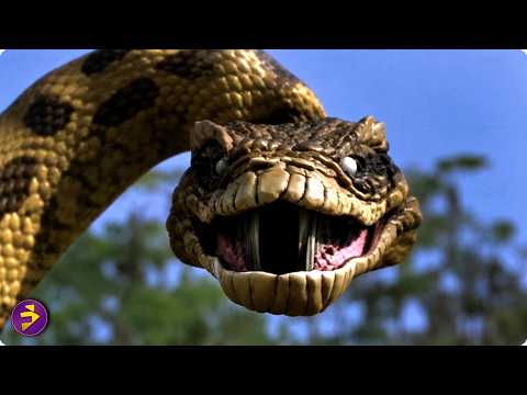 映画『アナコンダ4』｜森の中を移動する巨大生物の脅威！迫力のアクション名場面集