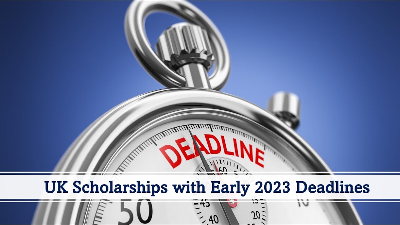 phd funding deadlines uk