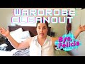 WARDROBE DECLUTTER  2020 | PART 1 | Keep, storage or toss my entire wardrobe!