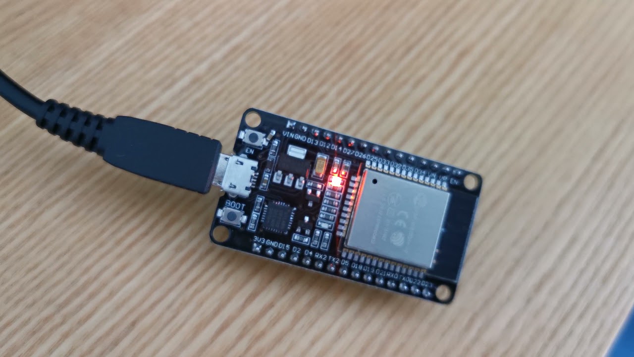 ESP32(ESP-WROOM-32)でLチカ - YouTube