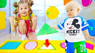 Diana and Roma Magic Cube Adventure and other Funny Stories for kids / Video compilation screenshot 2