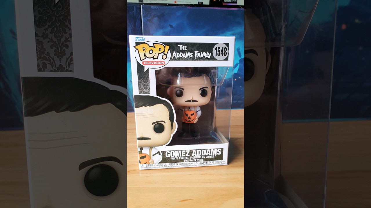 The Addams Family Gomez Funko Pop Vinyl Figure Unboxing (1548)