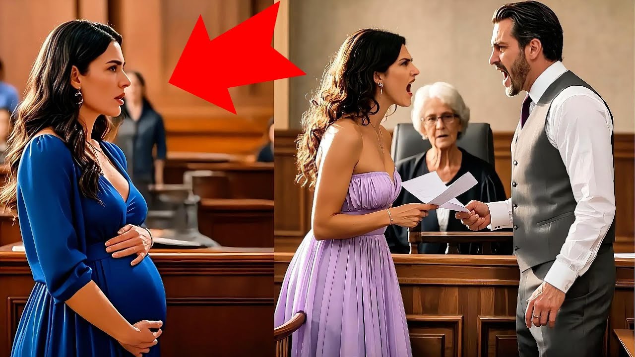 La amante se rió en la corte — hasta que la esposa firmó el cheque del juez 💼
