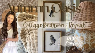 Dream Fall Bedroom Makeover Reveal | Cottagecore Autumn | Cozy Fall Crafting | Renovation