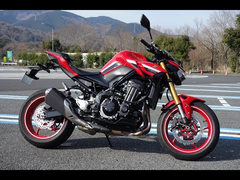 カワサキ Z900 50周年記念カラー ファイヤークラッカーレッド 試乗
