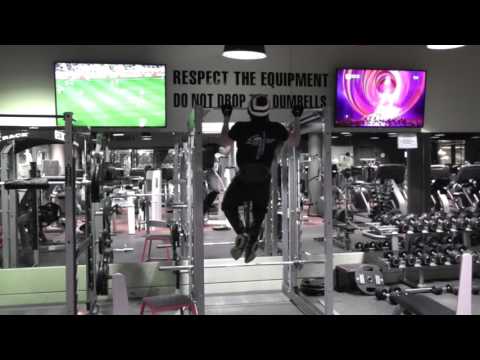 Michael Jai White pull ups WITH WEIGHTS (never back down 2)