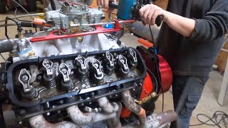 427 chevy on the dyno