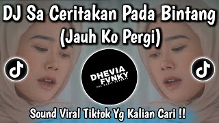 Dj Sa Ceritakan Pada Bintang  Jauh Ko Pergi  Anggi Valentia Viral Tiktok  Song 2026 