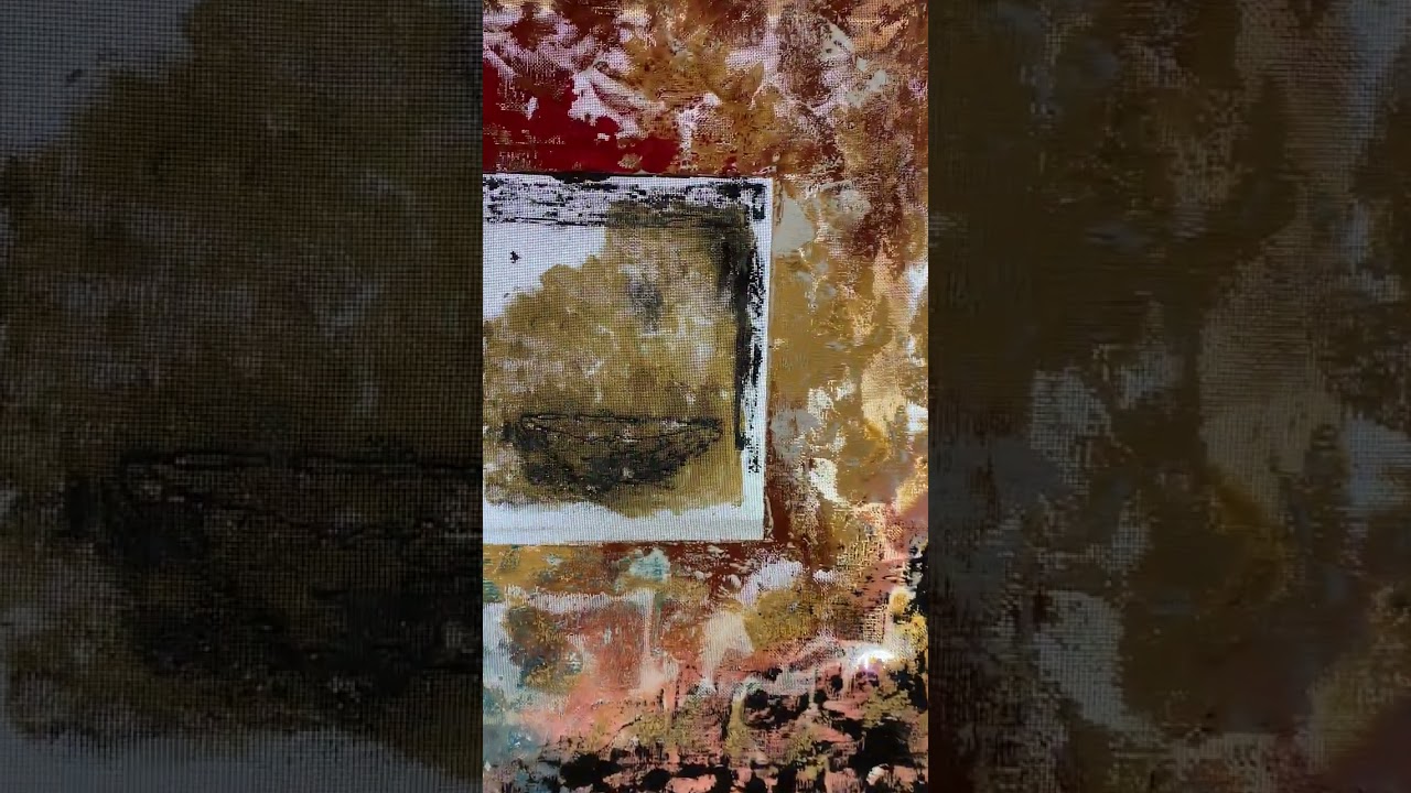 Mixed Media on Led Lights