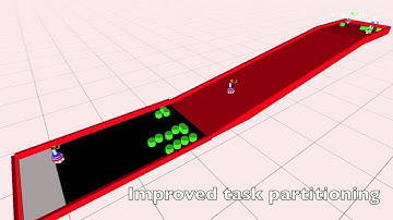 Evolution of Self-Organized Task Specialization in Robot Swarms