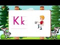 Learn the Letter K k | Vocabulary for Kids | Simple sentences