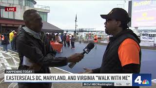 National Harbor Easterseals walk raises awareness for mental health | NBC4 Washington
