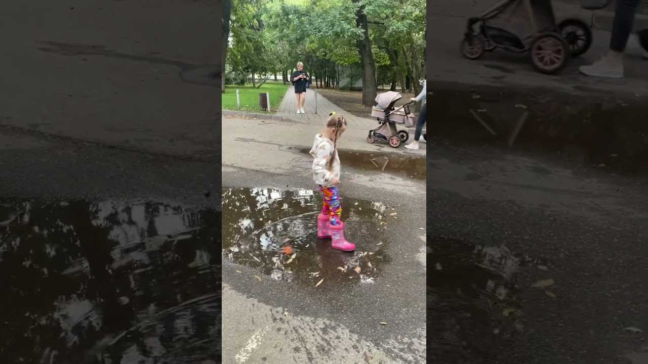 Вероничка и лужа ) 