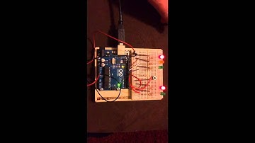 Arduino interactive traffic light
