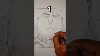 Which is the correct one for Gru from Despicable Me #shorts #despicableme #drawing #anime