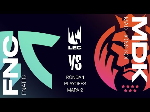 FNATIC VS MADLIONS KOI - MAPA 2 - SEMANA 4 - LEC 2024 - WINTER SPLIT - LEAGUE OF LEGENDS