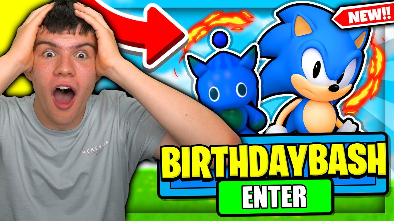 NEW* SECRET BIRTHDAY BASH EVENT CODES In SONIC SPEED SIMULATOR