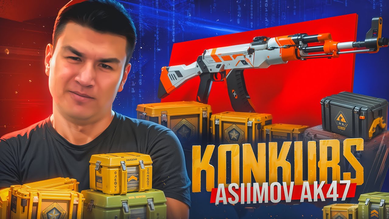 🔥KONKURS  | ASIIMOV AK47 SIZDIKI BOLIWI MU'MKIN | STRIKE MK | 