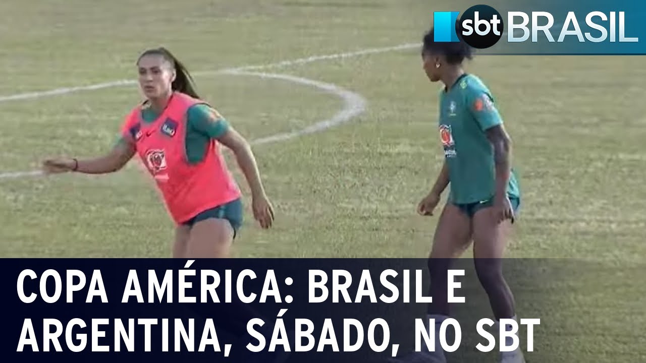 Copa América Feminina: Brasil é o 5º maior exportador de jogadoras | SBT Brasil (07/07/22)