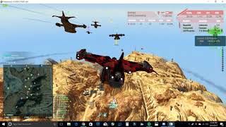 Planetside 2 : Attacking the NC Warpgate.