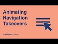 Nav Takeovers | Webflow Development Tutorial