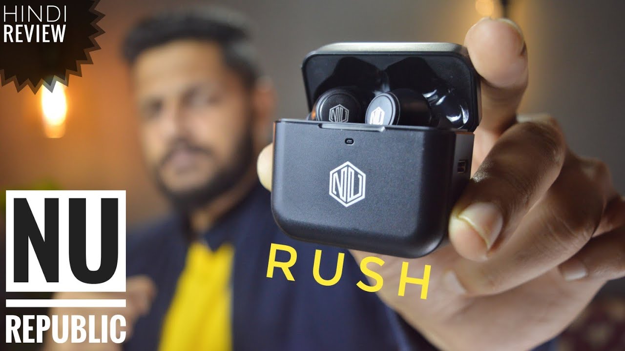 NU Republic Rush Earbuds !! stem design under budget🤑