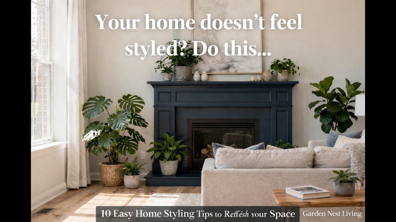 🌿 10 Easy Home Styling Tips to Refresh Your Space 🌿 | Simple Décor ...