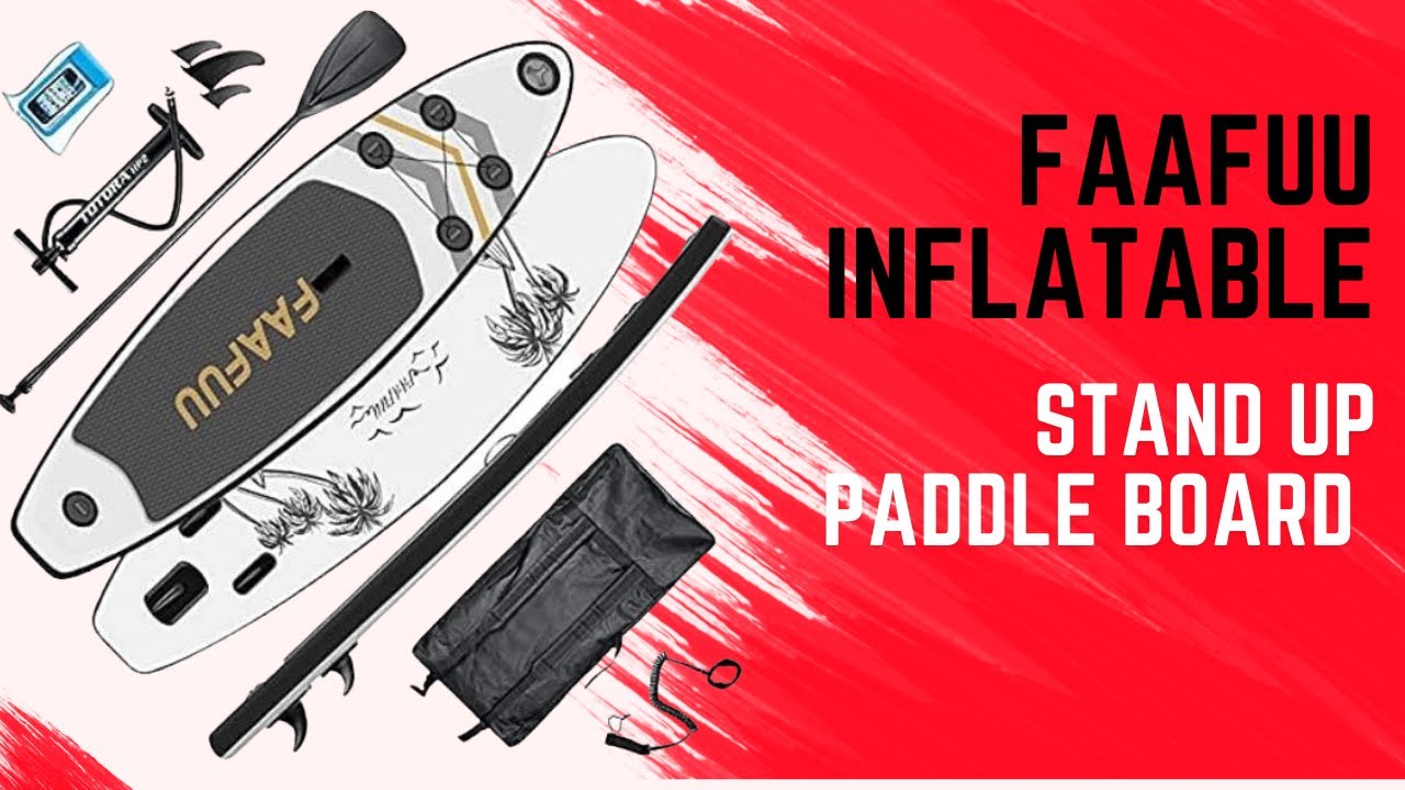 Faafuu Inflatable Stand Up Paddle Board (10'6"×32"×6")