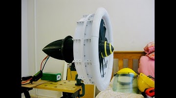 400mm 3D Printed EDF  Third Test