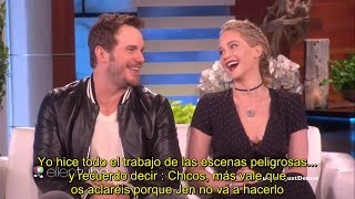 Jennifer Lawrence + Chris Pratt - Mejores momentos - SUBTITULADO ESPAÑOL