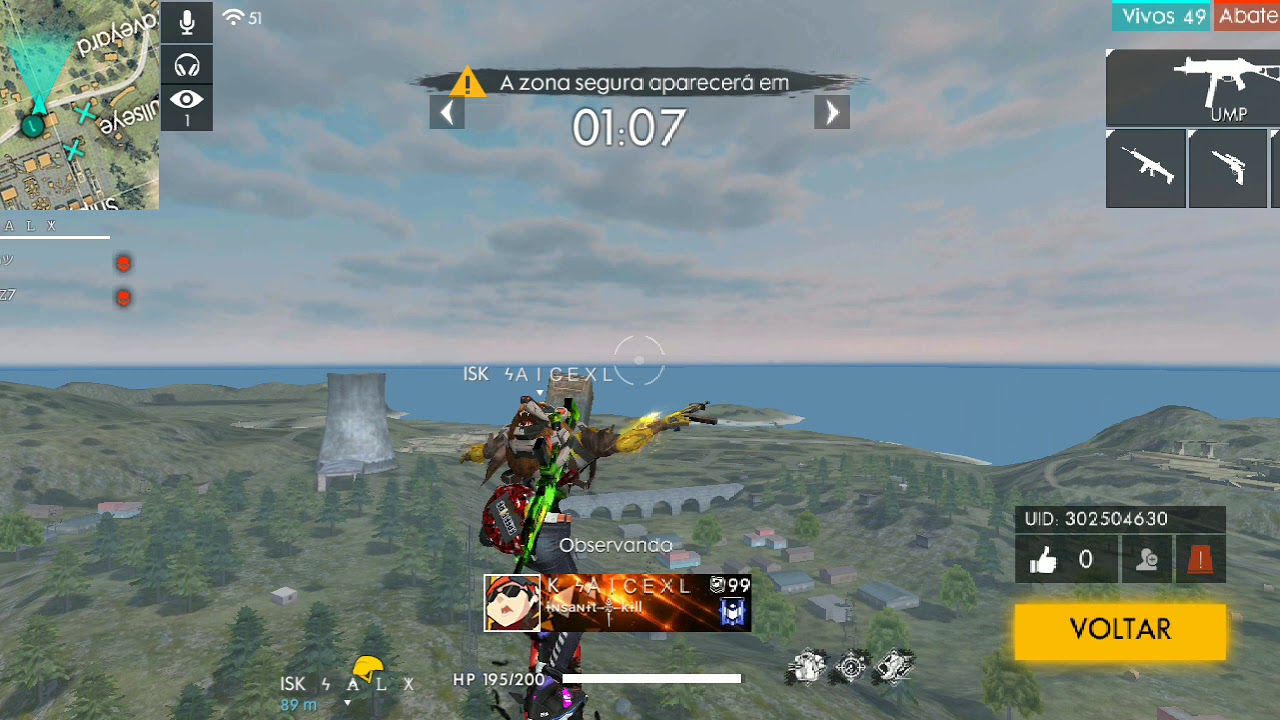 Melhor hack de carro do FF - YouTube