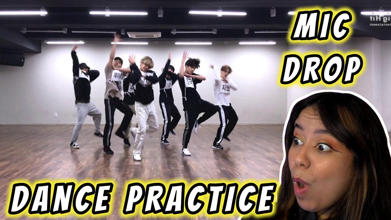 BTS (방탄소년단) 'MIC Drop' Dance Practice (MAMA dance break ver.) REACTION!!