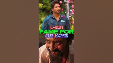 ACTORS WHO FAMOUS FOR ONE MOVIE | #shorts #alluajun #prabhas