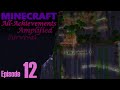 Minecraft - All-Achievements Amplified Survival: Episode 12 | Nether Trip Complete