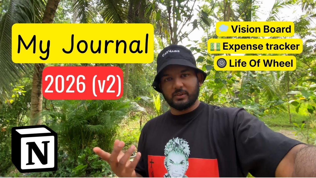 Episode 021: 2026ට අලුත් කරපු Notion Template එක