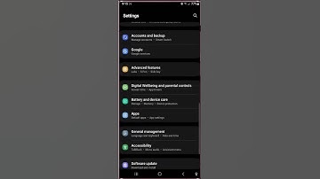 Samsung Galaxy S22 Ultra : How to turn on or off talkback by pressing Side and Volume up keys