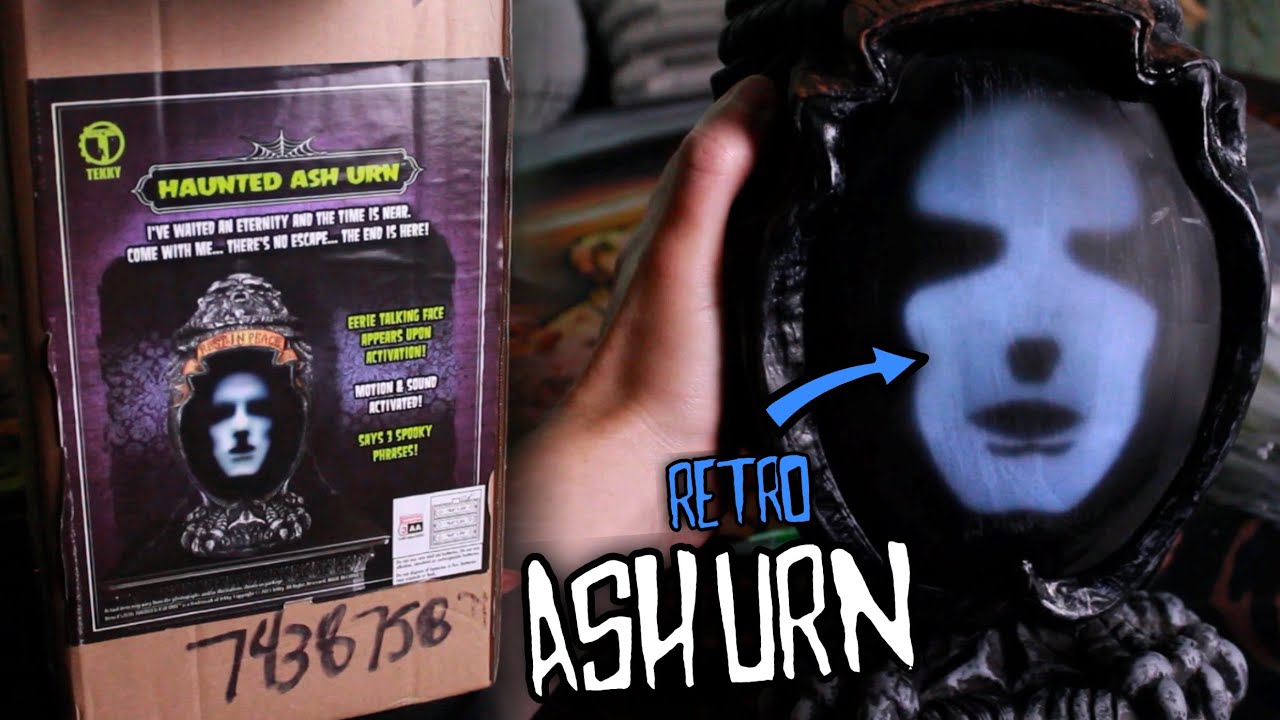 RETRO Unboxing: Tekky’s HAUNTED ASH URN Halloween Prop