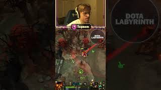 This is When Topson Begin To Throw Because of Falcons.Malrine in Dota 2 #dota2 #gaming #outplay