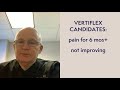 Vertiflex for Spinal Stenosis Leg and Back Pain