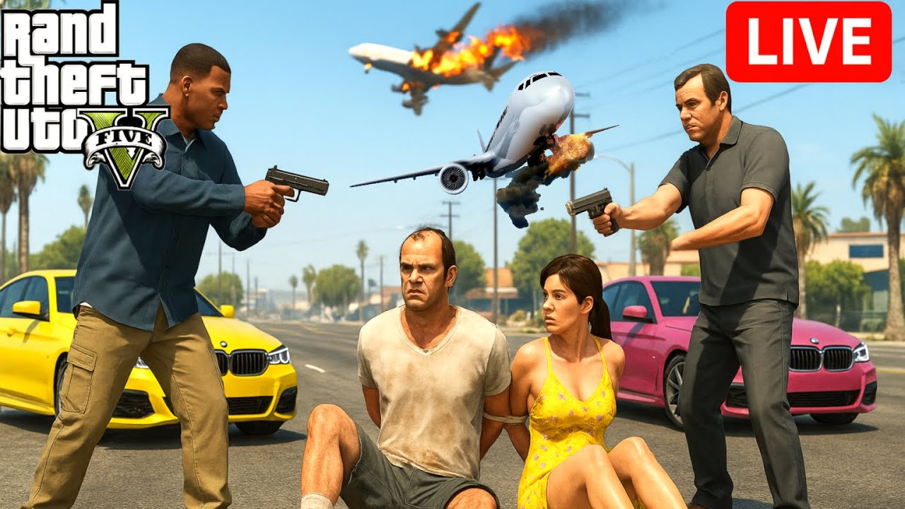 GTA 5 full gameplay with ultra realistic graphics 4k || GTA 5 gameplay walkthrough no Commentary ...