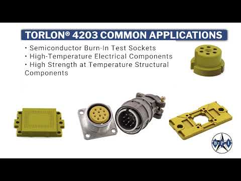 Torlon 4203 PAI Polyamideimide Overview in Under a Minute