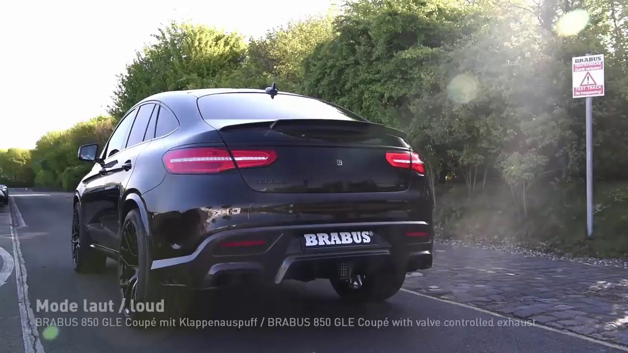 Brabus 850 Gle 63 Coupé 2017 Exhaust Sound