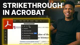 How to Strikethrough in Adobe Acrobat (2026) | Step-by-Step