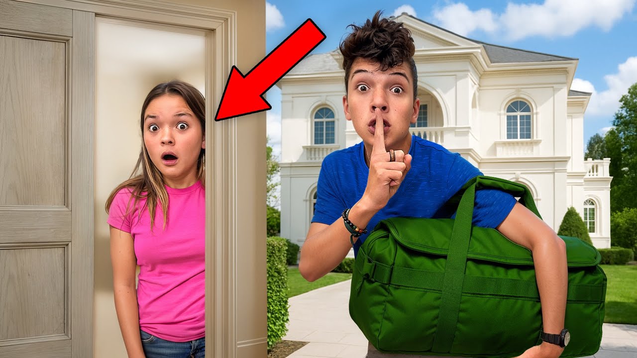 Sneaking Into a YouTube Millionaires Home!