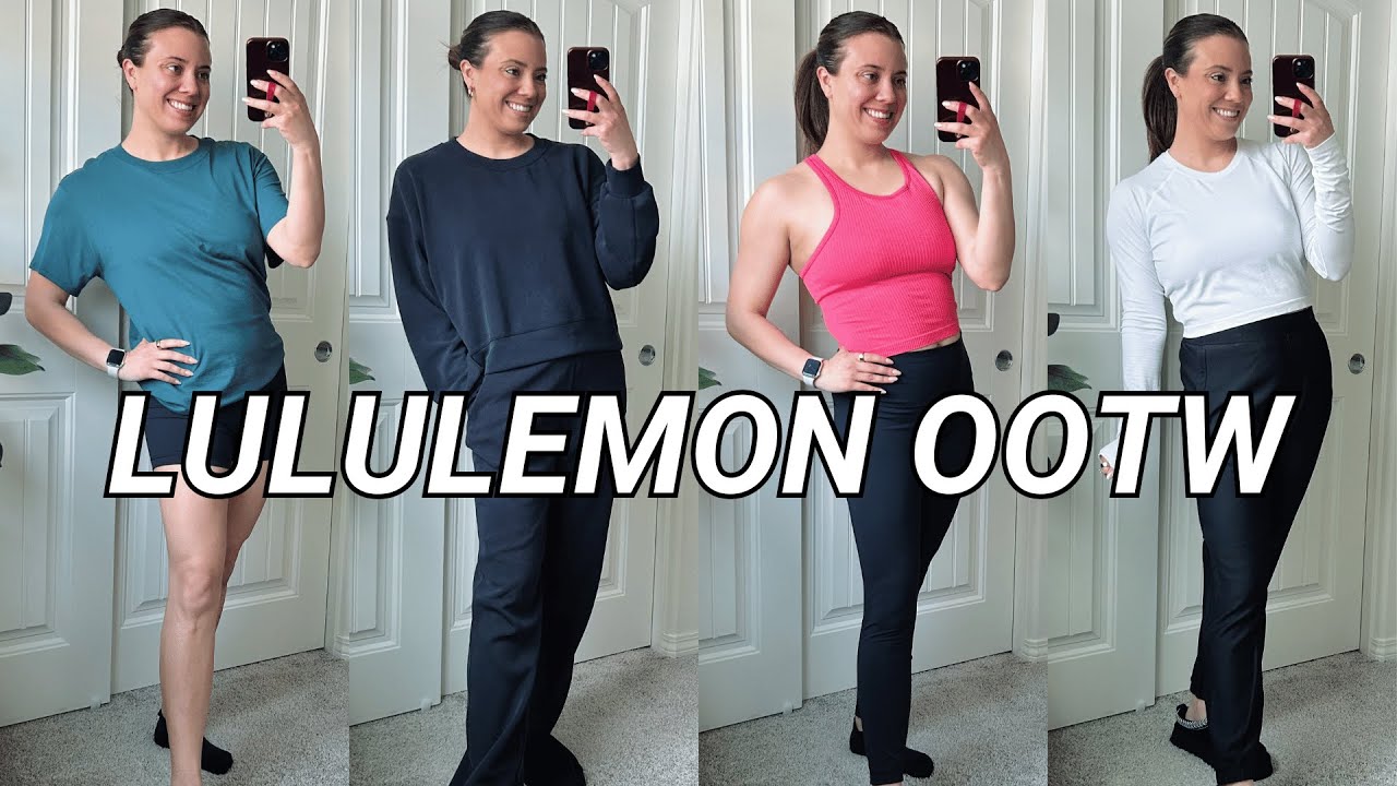 outfits of the week - from lululemon 🩵✨ #outfit #ootd #lululemon