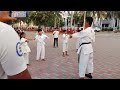 Warmup exercises  by sensei fairoz master karatetraining