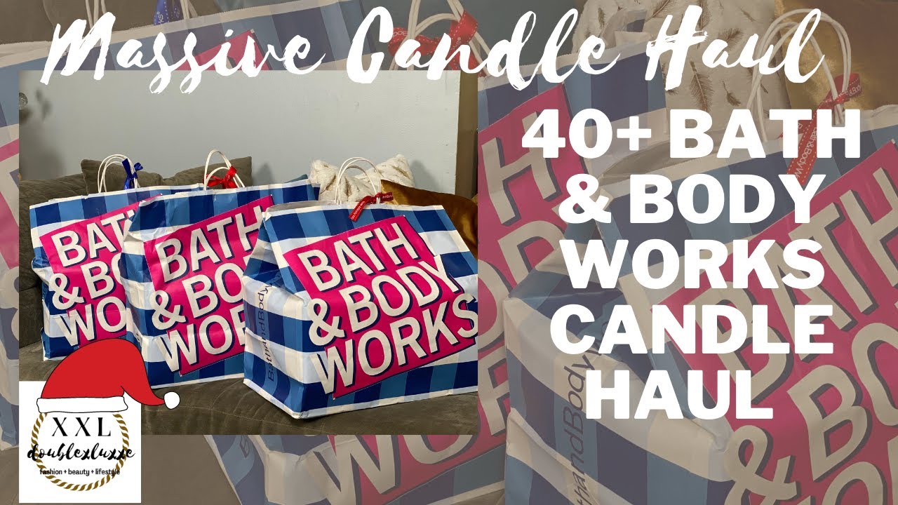 MASSIVE BATH & BODY WORKS CANDLE HAUL || 1 (ALMOST) OF EVERY FRAGRANCE || DOUBLEXLUXXE
